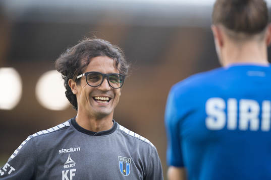 Sirius målvaktstränare Karim Fegrouch