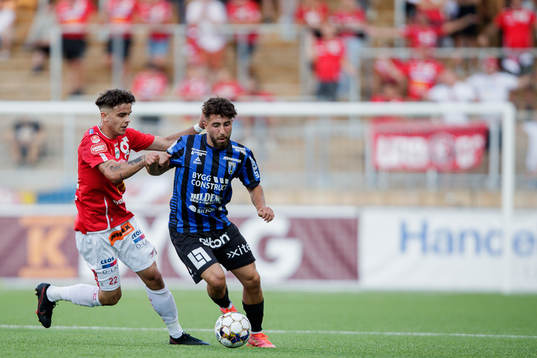 Degerfors Justin Salmon och Sirius Moustafa Zeidan