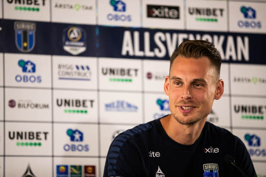 Sirius tränare Daniel Bäckström