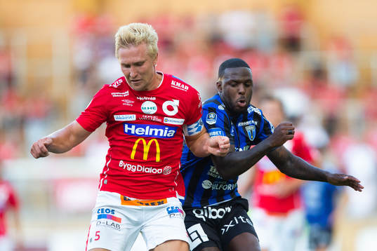 Degerfors Oliver Ekroth och Sirius Christian Kouakou