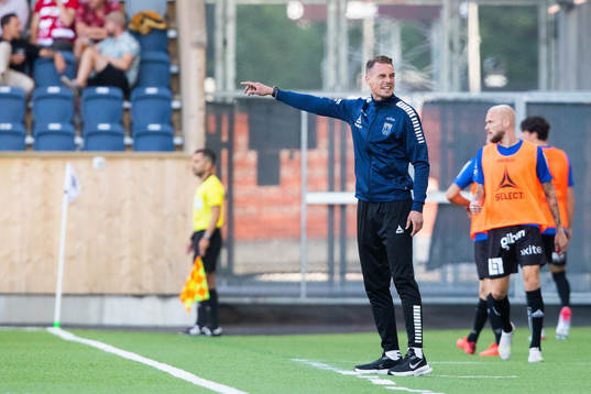 Sirius tränare Daniel Bäckström