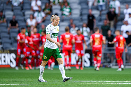 Hammarbys Gustav Ludwigson deppar