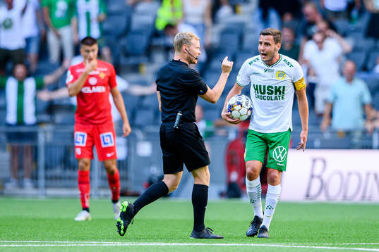 Hammarbys Jeppe Andersen reagerar på domslut
