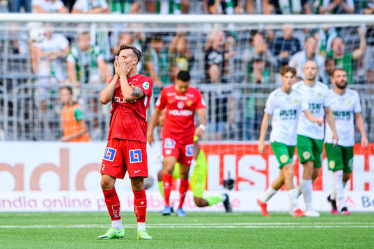 IFK Norrköpings Henrik Castegren deppar