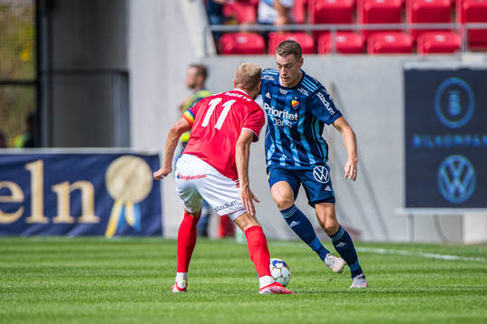 Djurgårdens Jesper Löfgren  och Kalmars Jonathan Ring
