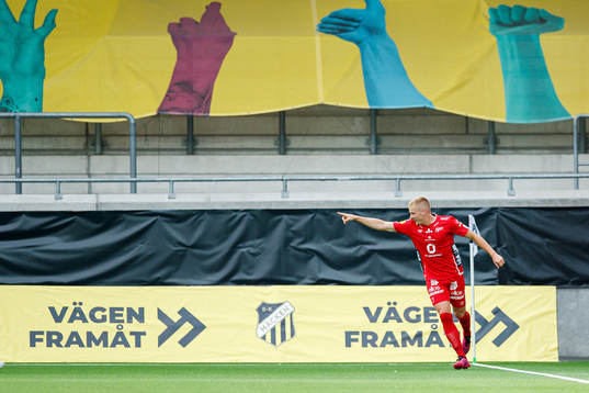 Elfsborgs Per Frick jublar
