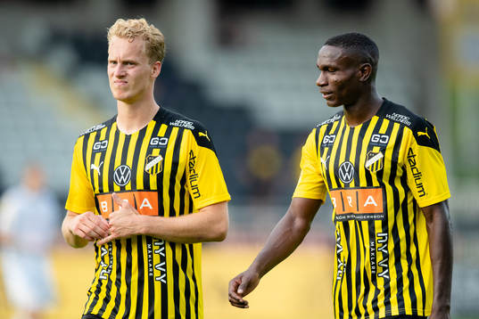 Häckens Gustav Berggren och Godswill Ekpolo