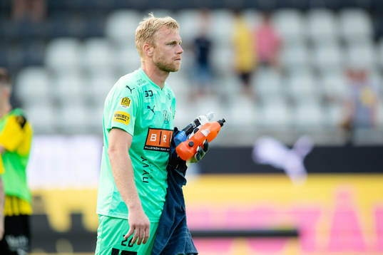 Häckens målvakt Peter Abrahamsson