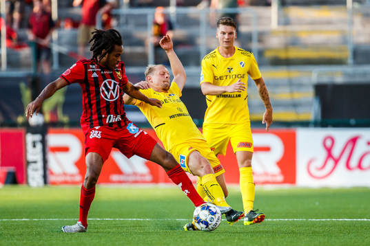 Östersunds Francis Jno-Baptiste och Halmstads Joel