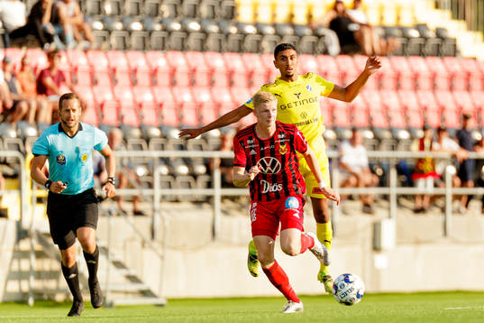 under fotbollsmatchen i Allsvenskan mellan Östersund och
