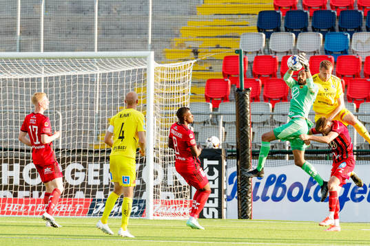 Östersunds målvakt Aly Keita