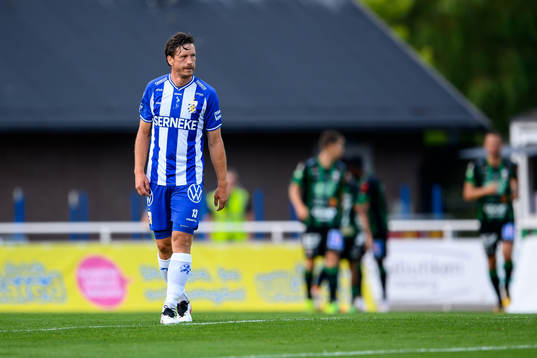 IFK Göteborgs Gustav Svensson deppar