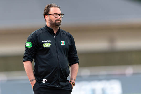 Varbergs tränare Joakim Persson