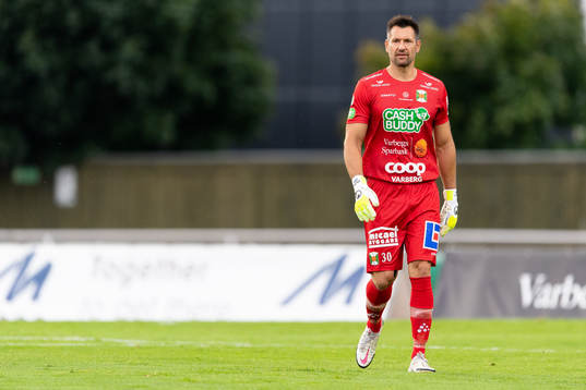 Varbergs målvakt Stojan Lukic
