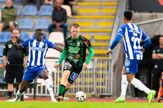 IFK Göteborgs Yahya Kalley och Varbergs Anton Liljenbäck