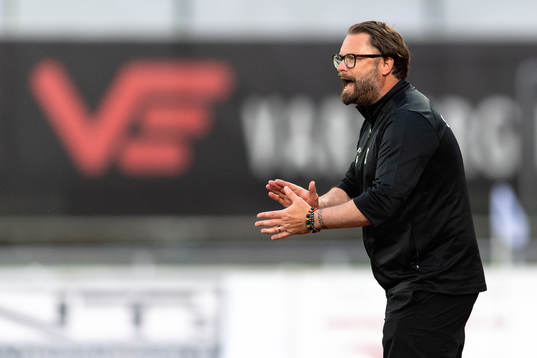 Varbergs tränare Joakim Persson