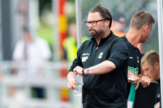 Varbergs tränare Joakim Persson