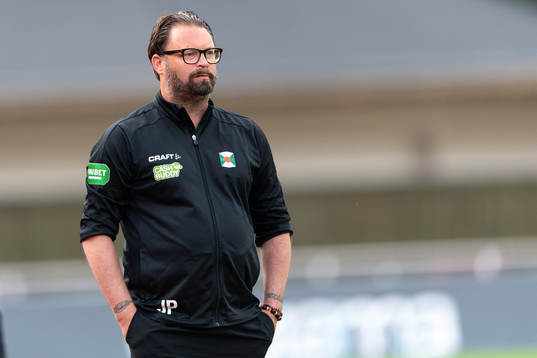 Varbergs tränare Joakim Persson