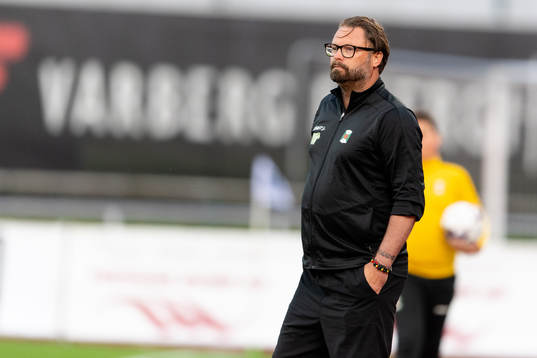 Varbergs tränare Joakim Persson