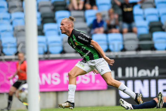 GAIS Jonas Lindberg gör 1-0