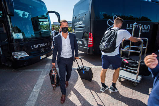Daniel Andersson, head of sports of Malmö FF arrives at