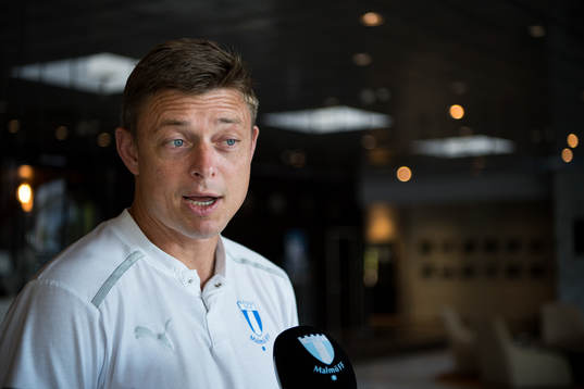 Jon Dahl Tomasson, head coach of Malmö FF is being