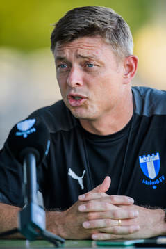 Jon Dahl Tomasson, head coach of Malmö FF