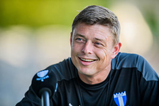 Jon Dahl Tomasson, head coach of Malmö FF