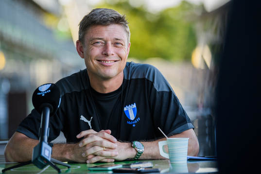 Jon Dahl Tomasson, head coach of Malmö FF