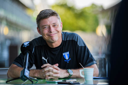 Jon Dahl Tomasson, head coach of Malmö FF