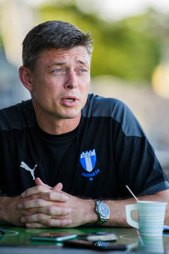 Jon Dahl Tomasson, head coach of Malmö FF