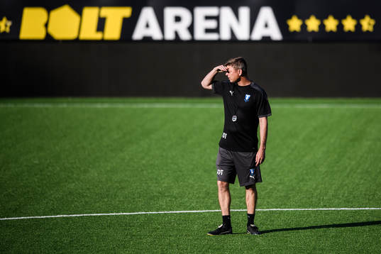 Jon Dahl Tomasson, head coach of Malmö FF