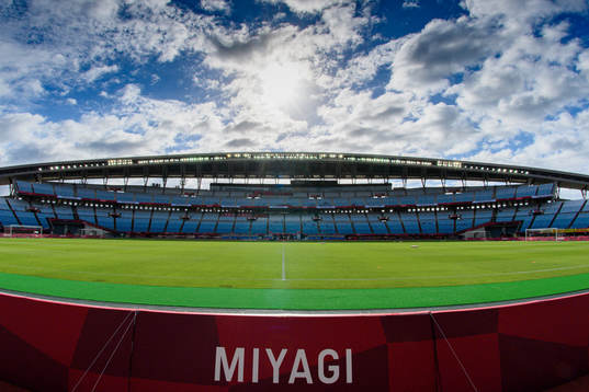 General view of Miyagi Stadium