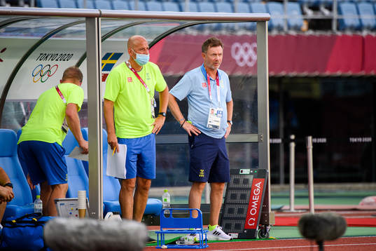 Magnus Wikman, Assistant coach and Peter Gerhardsson, head
