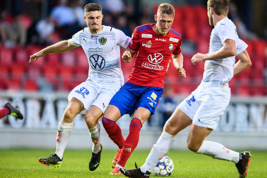 Jönköpings Marko Nikolic och Östers Emil Engqvist