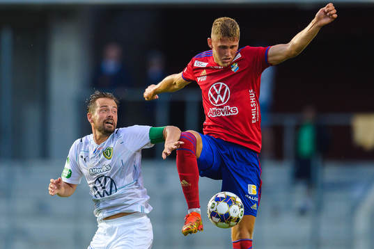 Jönköpings Fredric Fendrich och Östers Emil Engqvist