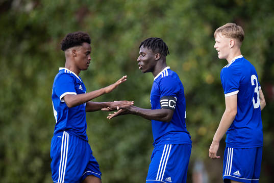 Ahmed Ali Jamac (v), Oscar Reinholdsson (m) och Noel Sergel