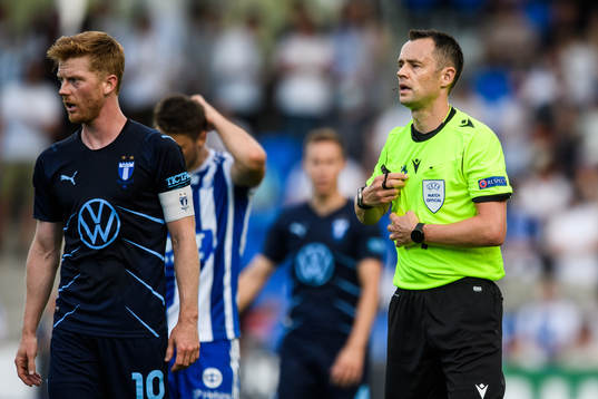 Referee Stuart Attwell