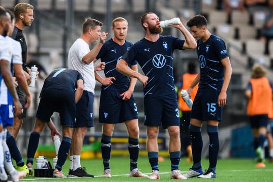 Jon Dahl Tomasson, head coach of Malmö FF together with