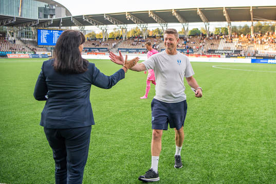 Jon Dahl Tomasson, head coach of Malmö FF