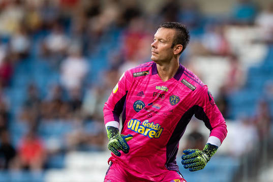 Falkenbergs målvakt Viktor Noring