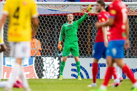 Helsingborgs målvakt Anders Lindegaard