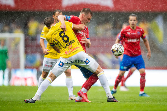 Falkenbergs Tobias Karlsson och Helsingborgs Rasmus
