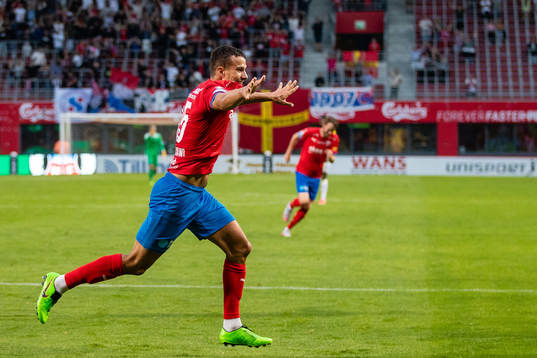 Helsingborgs Assad Al Hamlawi jublar