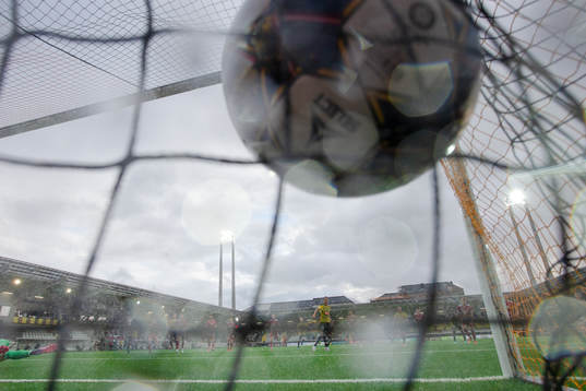 Leo Bengtsson of Häcken scores 2-0 from the penalty spot