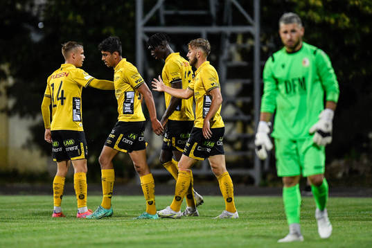 Jack Cooper Love of Elfsborg celebrates together with
