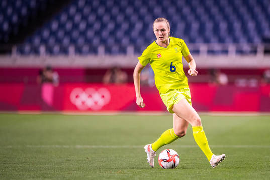 Magdalena Eriksson of Sweden in the women's football match