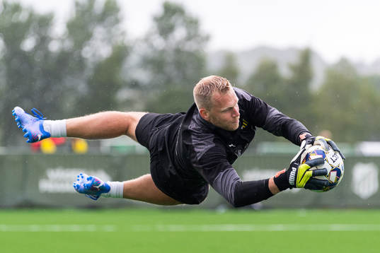 Målvakt Peter Abrahamsson