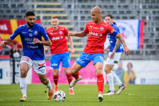 Trelleborgs Mouhammed Ali Dhaini och Helsingborgs Anthony