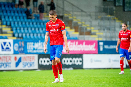 Helsingborgs Bödvar Bödvarsson deppar